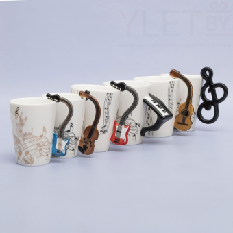 Кружка Музыкальные инструменты №3 Гитара