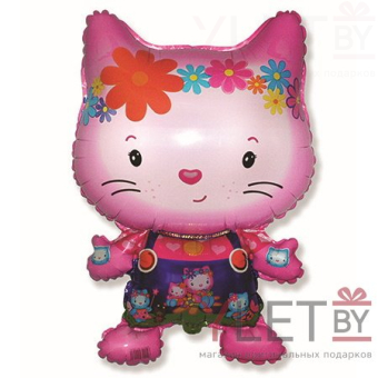 Шар Фигура Котенок с друзьями