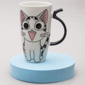 Кружка Кот Мультик №3