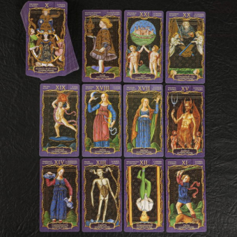 Карты Таро гадальные с четками