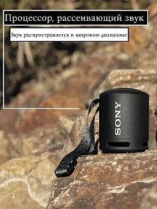 Колонка беспроводная музыкальная Sony SRS-XB13 (черная)