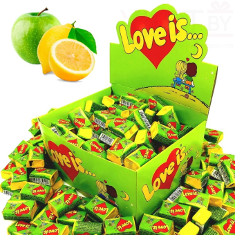Жвачка "Love is". Ассорти, 100 шт