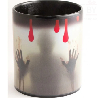 Кружка хамелеон Ужасы