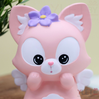 Копилка лисичка «Angel fox», pink