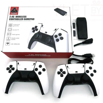 Игровая приставка Game Stick M8S 20000 игр + 2 беспроводных джойстика