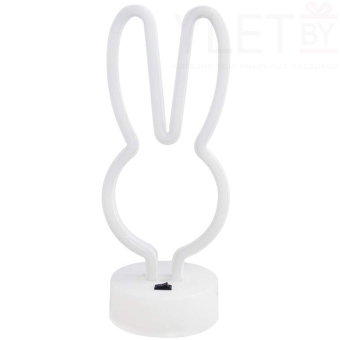 Светильник неоновый Кролик