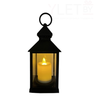Светильник "Фонарь - свечка"