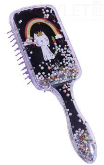 Расческа "Rainbow'' and cat, black