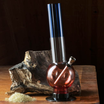 Бонг 25 см радужный FMC 09