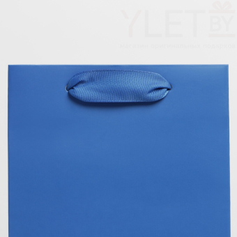 Пакет под бутылку Синий, 13 x 36 x 10 см