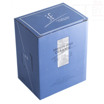 Кружка Кот с ложкой №2 жел