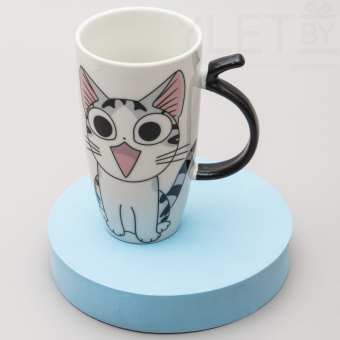 Кружка Кот Мультик №3