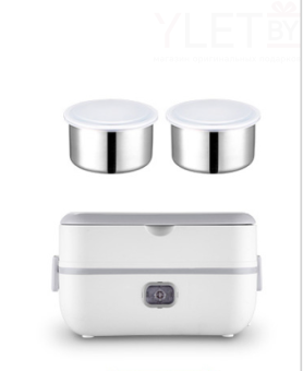 Ланчбокс с подогревом "Cooking box", от сети, (26,2*13*16,3 см)