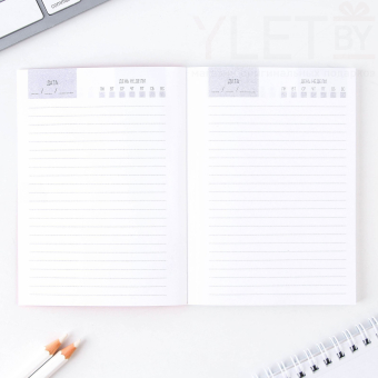 Подарочный набор, ежедневник, блок с липким слоем и ручка «Воспитателю с благодарностью»