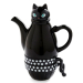 Заварник с чашками Кошка