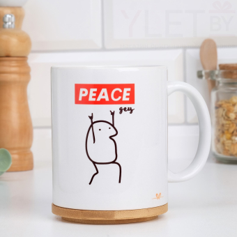 Кружка «Peaceдец», 320 мл