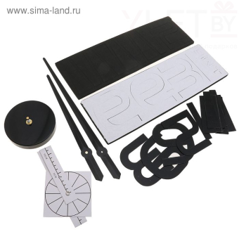 Часы наклейка Кавалье