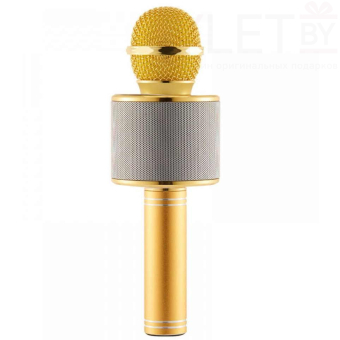 Караоке микрофон WS-858 Золотой
