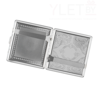 Портсигар на 20 сигарет, 9 х 8.5 х 1.8 см