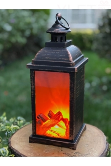 Светильник декоративный "Камин Фонарь"