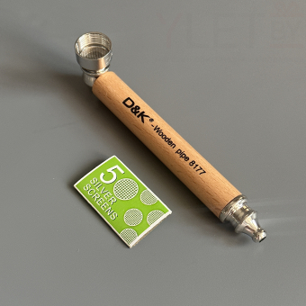 Курительный девайс светлое дерево с сеточками