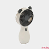 Вентилятор портативный ручной SQ 2237 Бело-серый