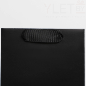 Пакет под бутылку Чёрный, 13 x 35 x 10 см