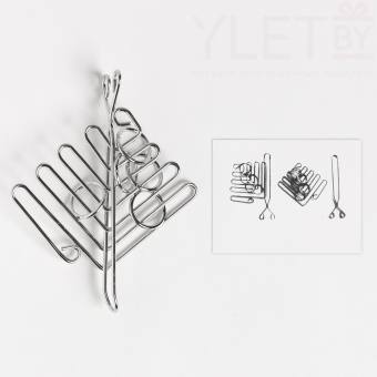 Головоломка металлическая «Раздели на части» №53