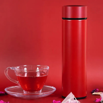 Термос с датчиком температуры Smart Cup Led Красный