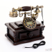 Ретро-телефон «Письменный стол», шкатулка, 16×25×26 см