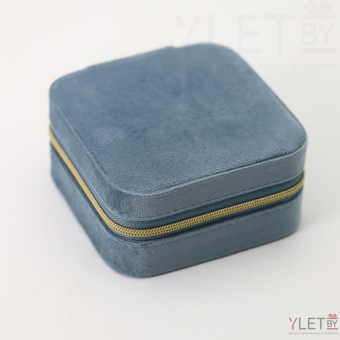 Шкатулка "Velvet luxury", blue