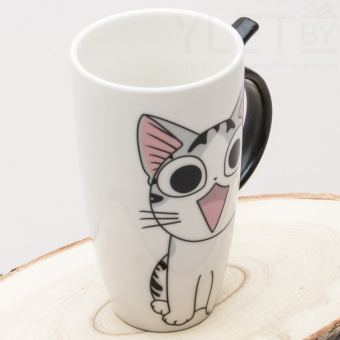 Кружка Кот Мультик №3