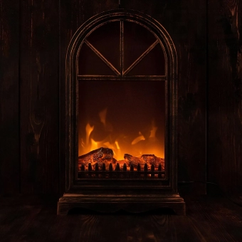 Светильник декоративный большой "Камин полукруглый"