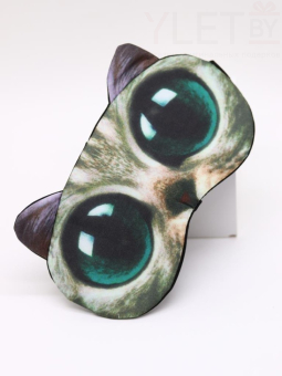 Маска для сна "Cat's eyes", grey