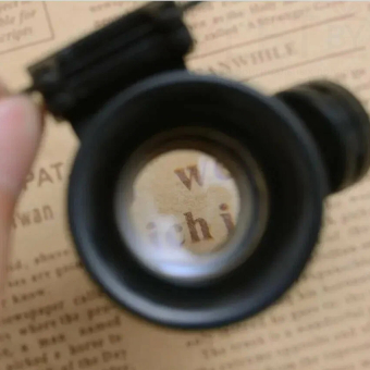 Бинокулярная Лупа-очки Kromatech налобная 20x, с подсветкой (2 LED) MG9892A-II